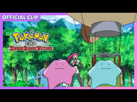 A Ditto Duo vs. Team Rocket! | Pokémon: DP Sinnoh League Victors | Official Clip