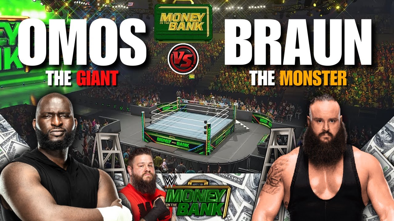 "Giant vs the monster" 💪 Omos  vs Braun Strowman for MTB