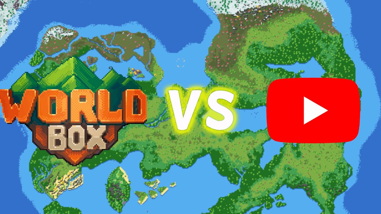 Wojna 50 Youtuberów. World Box - YouTube