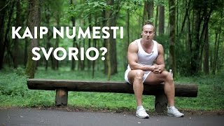 Atsakymai į tai kaip numesti svorio? Kaip sudeginti daugiau riebalų?