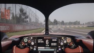 【Hi-S】8軸モーションシミュレーター[F1 2018]ドライバー目線カメラテスト screenshot 5