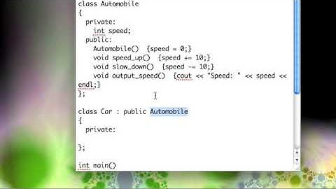 C++ Basic Skills: Lesson 31 "Inheritance" (part 1 of 2)