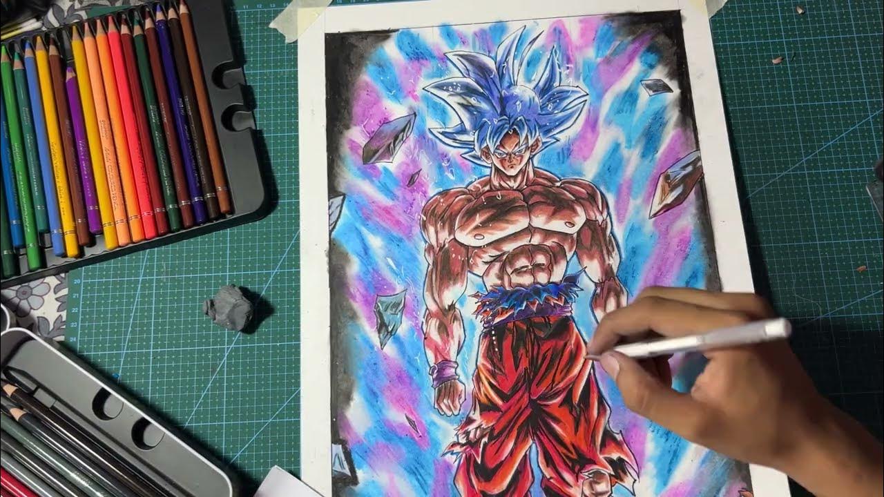 Ultra Instinct Goku - Pencils by NoonYezArt on DeviantArt