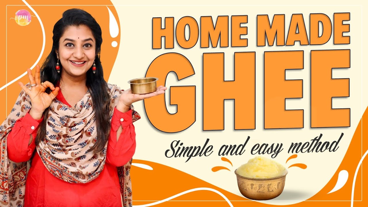 Home Made Ghee Simple and Easy Method Parnika Cooking Vlog
