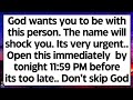 🧾God wants you to be with this person. The name will shock you.. Its very important for you to know