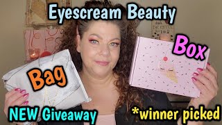 Octobers Eyescream Beauty, Box & Bag! Winner Picked AND  🎉NEW🎉 Giveaway 🥳 By Simply_ Steph