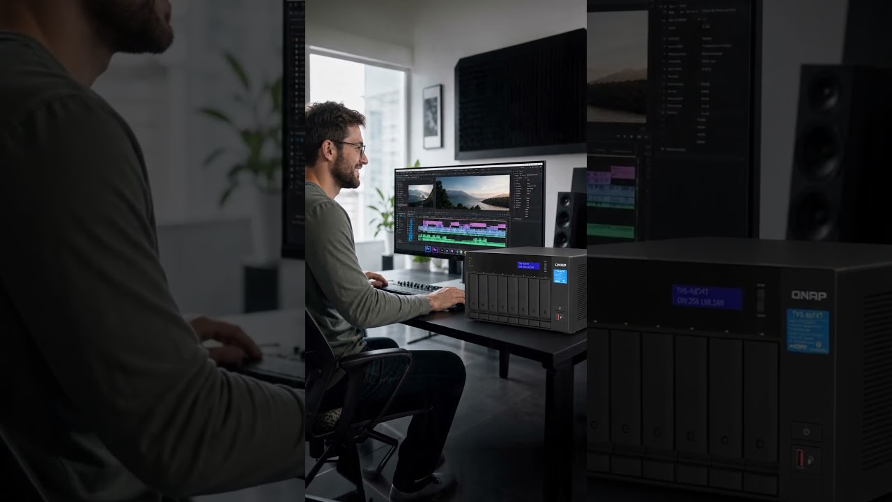 The Secret Weapon of Top Video Editors! #QNAP #adobe #NAS