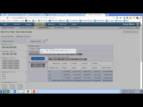 Web Pivot Table Demo