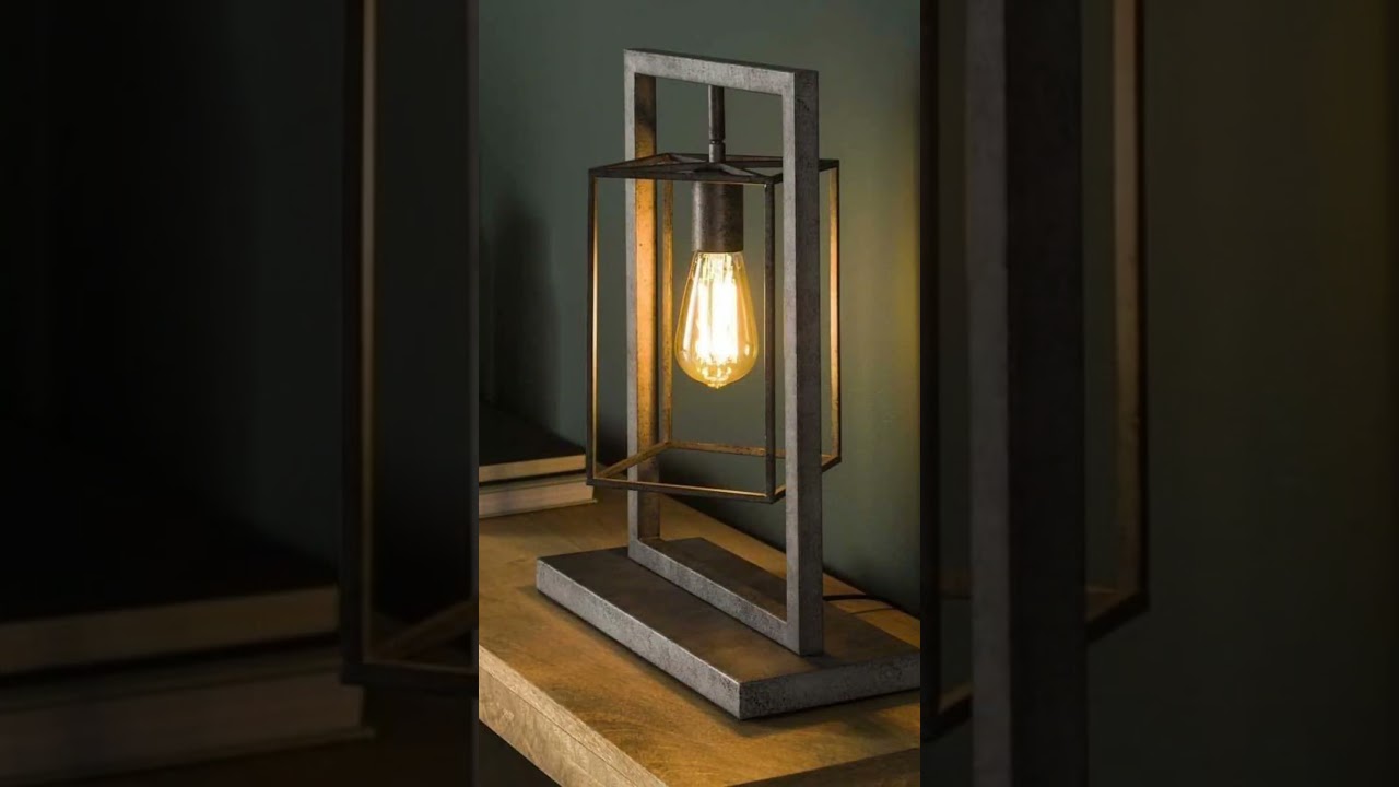 Lampe de Chevet Vintage Industrielle : L'Alliance Parfaite