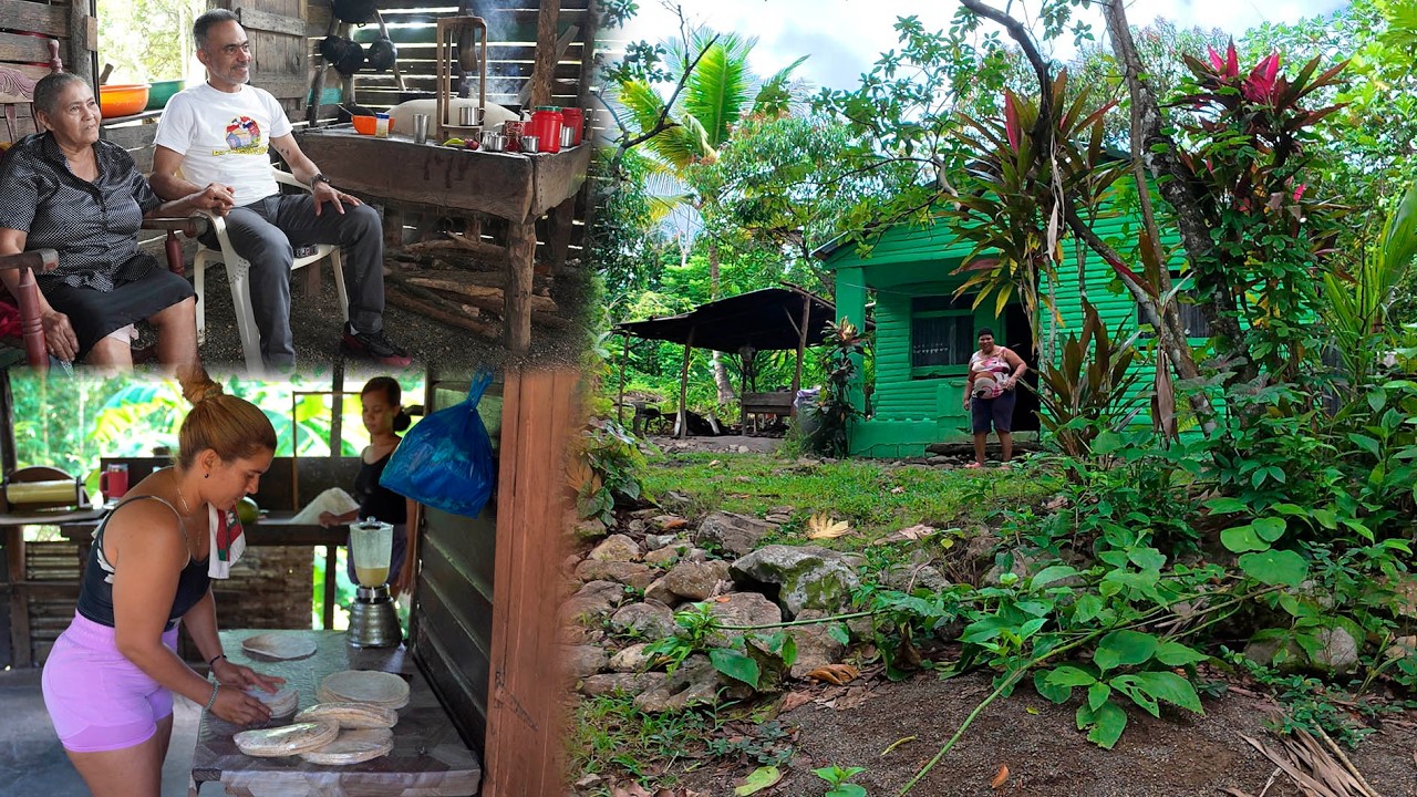 Louis Visita a Chiquita y Juanita y le llva su bendicion, La Vida del Campo