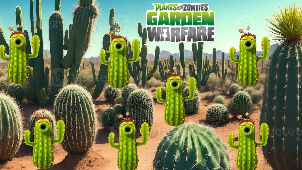 Un Cactus Muy ....... | Plants vs Zombies Garden Warfare - YouTube