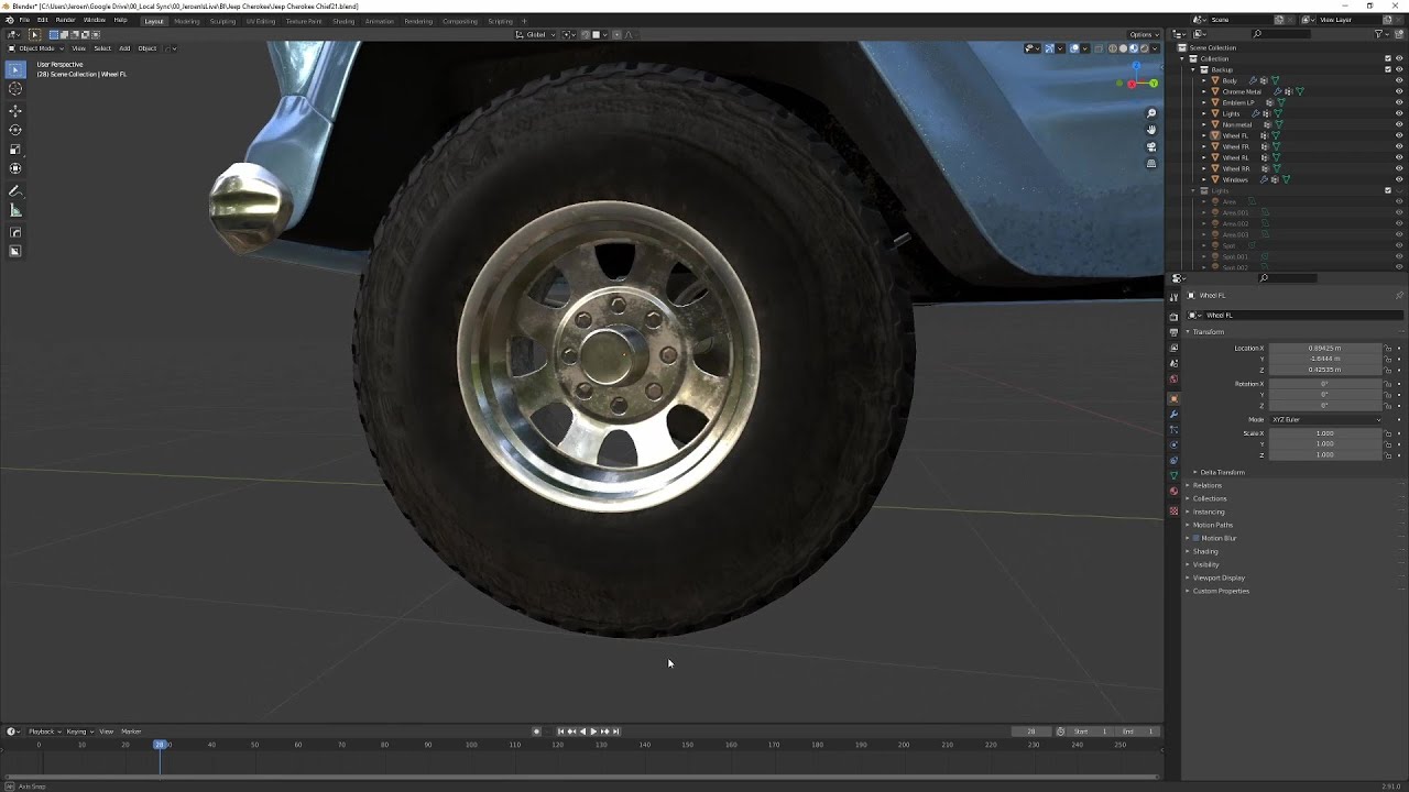 Blender Rim Inlet Creating Rim in Blender 2.9 - Process modifiers | Dutch - YouTube