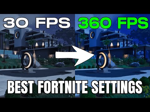 Fortnite BEST Settings - FPS Boost, Stretched Res, No Input Delay