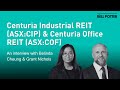 Centuria Industrial REIT (ASX:CIP) & Centuria Office REIT (ASX:COF), Grant Nichols & Belinda Cheung