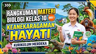 Rangkuman Materi Biologi kelas 10 BAB 1 Keanekaragaman Hayati, Kurikulum merdeka Rangkuman Materi Biologi kelas 10 BAB 1 Keanekaragaman Hayati, Kurikulum merdeka