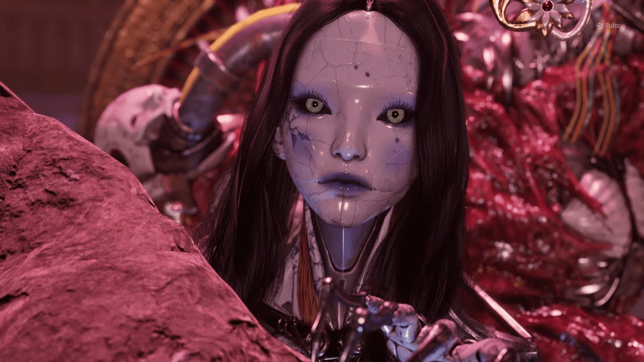 (PS5 Pro) Stellar Blade - Karakuri chefe androide (No Damage) Modo Difícil