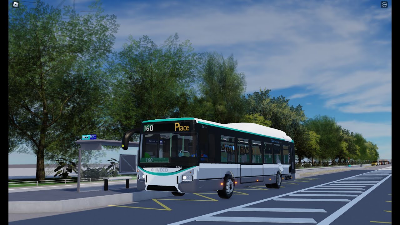 [Nanterre DFSO] Bus 160 - RATP | Nanterre-Préfecture RER --- Place de la Boule