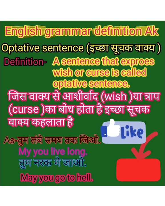 Optative Sentence Definition 2022ka English Grammar optative-sentence-definition-2022ka-english-grammar