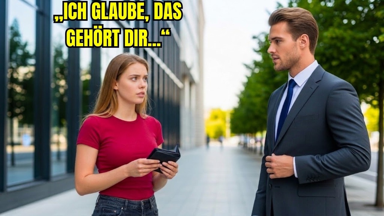 Ich fand eine teure Brieftasche auf dem nassen Bürgersteig, voll mit Bargeld und Kreditkarten, obwohl ich nicht einmal die Miete bezahlen konnte. Ich brachte sie ihrem Besitzer, einem mächtigen...