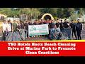 TSG Hotels Hosts Beach Cleaning Drive at Marina Park to Promote Clean Coastlines