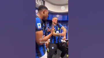 Inter Milan Celebrated Winning With Made In Romania Romania Inter Seriea 