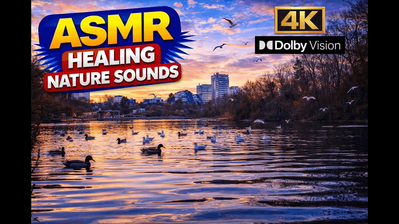ASMR Healing Nature Sounds - Rainfall and Bird Song to Soothe Your Soul, Ease Anxiety Restful Sleep