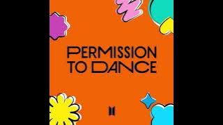 BTS - Permission to dance (Instrumental   backing vocals)