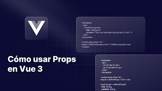 Cómo usar Props en Vue 3 y TypeScript | How to use props in Vue 3 and TypeScript
