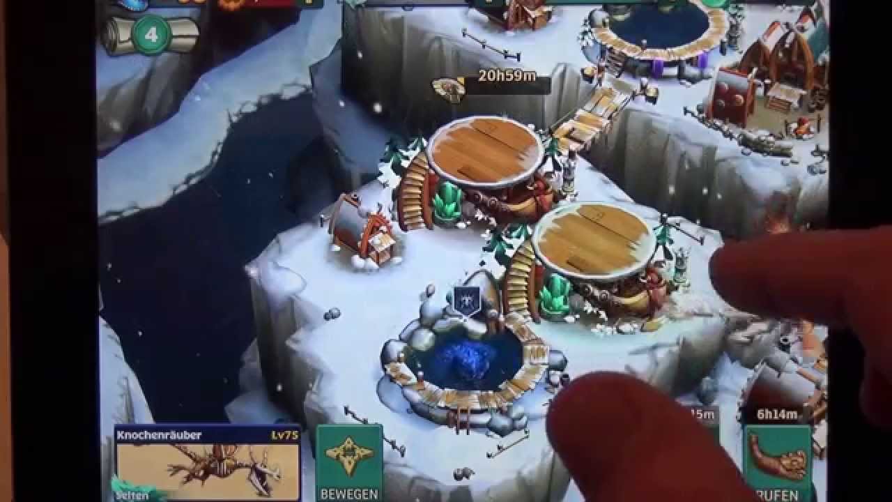 Dragons Aufstieg von Berk - über den Knochenräuber Level 75 und den