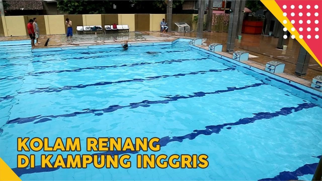 Kolam Renang Insta Kafe Pare Kediri Tempat Main Seru Di Kampung Inggri Kolam Renang Kolam Inggris