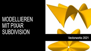 Modellieren in Vectorworks mit Subdivisions von Pixar