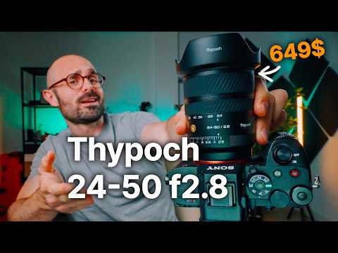 Thypoch 24-50 f2.8 for Sony Full frame Cameras: compact and economical