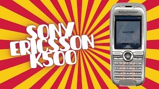 Sony Ericsson k500i старий забутий популярний телефон 2000 років 