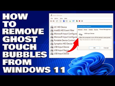 How To Remove Ghost Touch Bubbles From Windows 1011 Solution