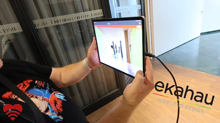 Checking out the new Ekahau “Just Go” tool for AR Wi-Fi surveys at #WLPC Prague 2023!