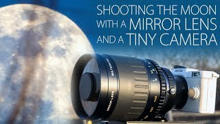 Shooting the Moon with a Mirror Lens and a Tiny Camera - Pentax Q + 500mm Lens