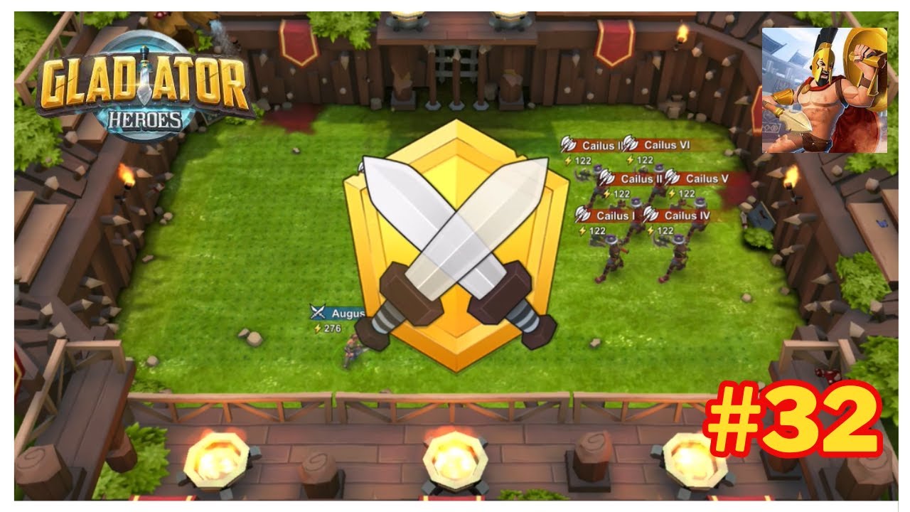 ⚔️FORMACIÓN TORTUGA - Gladiator Heroes: gameplay walkthrough ⚔️