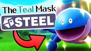 100% Shiny STEEL Pokemon Locations in Teal Mask DLC