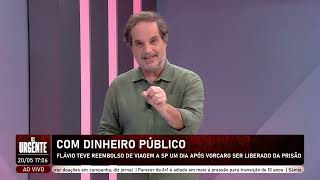 Flávio Bolsonaro teve reembolso de viagem a São Paulo em visita a Vorcaro