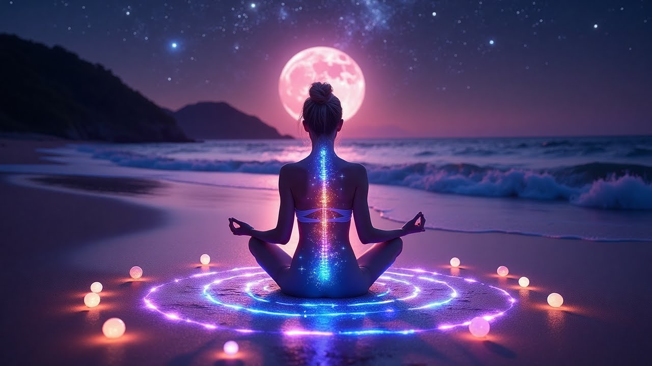 [No ads] Deep Sleep Meditation to Calm an Overactive Mind ~ Relaxing ...