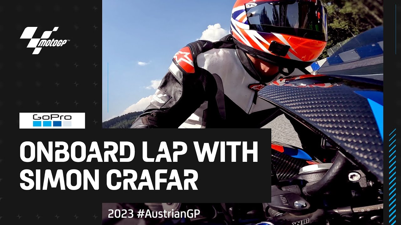 Riding the Red Bull Ring with Simon Crafar 🏍️ | 2023 #AustrianGP GoPro ...