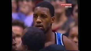 Kenyon Martin hard foul on Tracy McGrady 2002