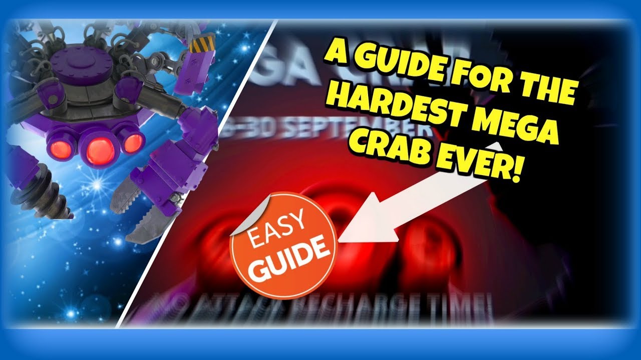 Beastly Mega Crab Guide | Boom Beach
