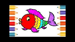 Coloring Pages Colorful Clown Fish | How to draw Animals ...