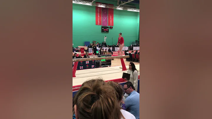 Megan Splain Beam 2019 English Championships