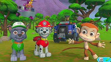 Paw Patrol saves Mandy the Monkey