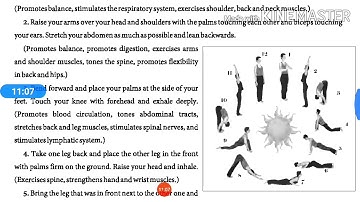 Std 11 Unit 4 Read 2 Yog For Health