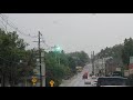 Live Capture Lightning Strike Power Line Downtown Frederick Multiple Explosions