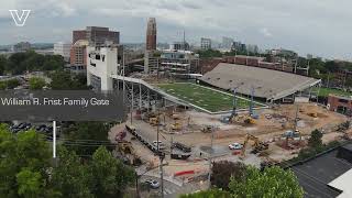 Vanderbilt Game Day - 25th Avenue Garage Stadium Access Route