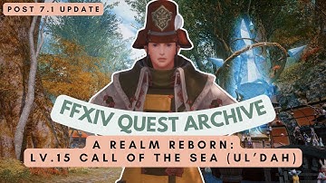 ARR: Lv.15 Call of the Sea (Ul